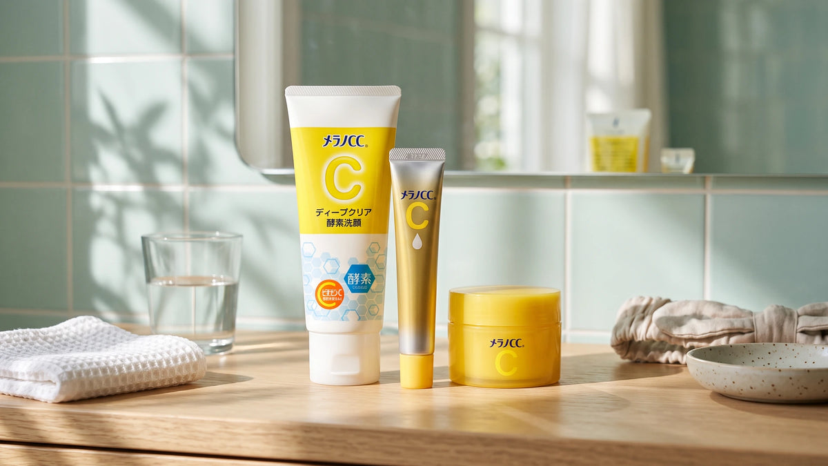 Melano CC brand sale — morning skincare routine