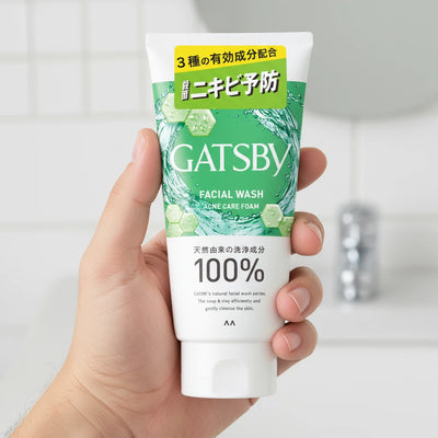 Gatsby Facial Wash Acne Care Foam 130g