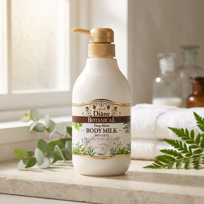 Diane Botanical Deep Moist Body Milk Orange & Honey 500ml