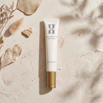 Hanajirushi Medicated Wrinkle Eye Cream 30g — GIFT - TOP ANGLE