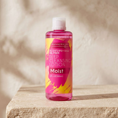Hanajirushi Deep Cleansing Lotion Moist 380ml — GIFT - MACRO