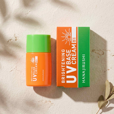 Hanajirushi Brightening UV Base Cream SPF30 40ml — GIFT - TOP ANGLE