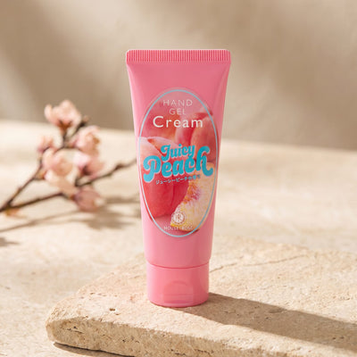 House Of Rose Oh!Baby Juicy Peach Hand Gel Cream 45g - product styled on a warm neutral background