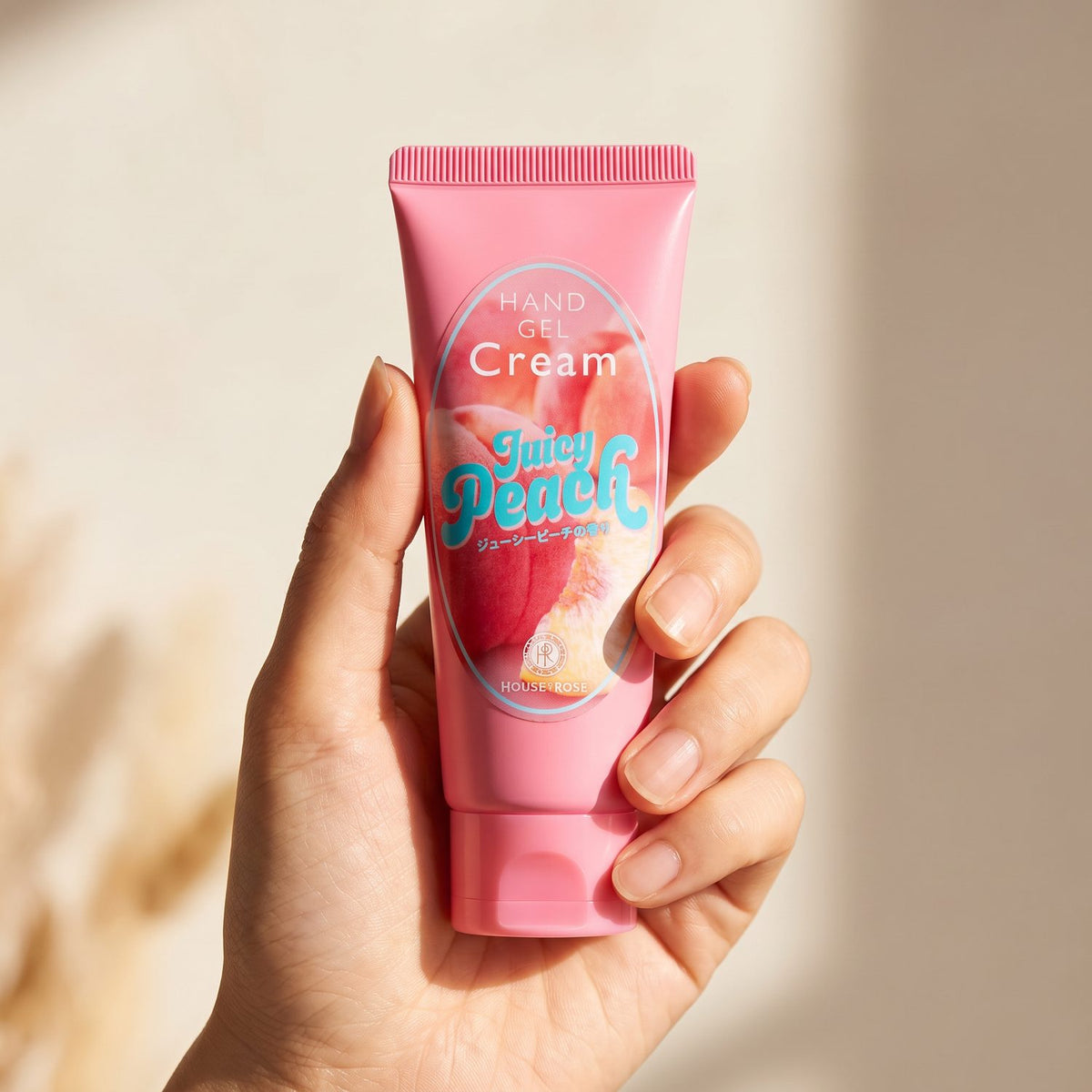 House Of Rose Oh!Baby Juicy Peach Hand Gel Cream 45g - product held in hand