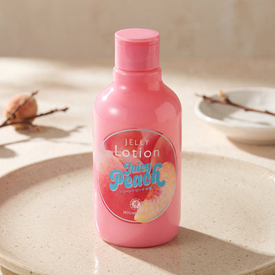 House Of Rose Oh!Baby Juicy Peach Jelly Lotion 200mL - product styled on a warm neutral background