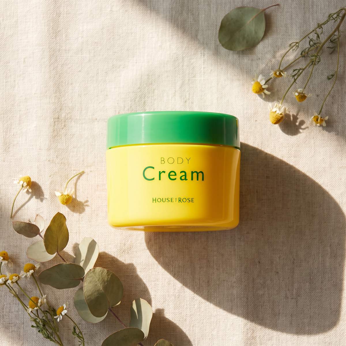 House Of Rose Oh!Baby Yuzu Lemon Body Cream 95g - top-angle product view