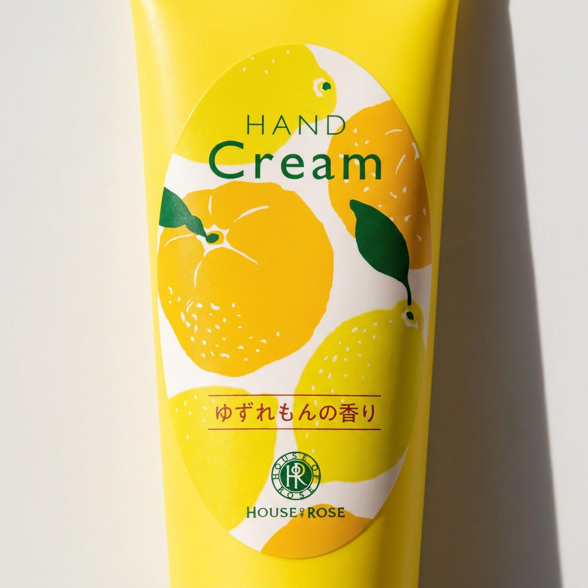 House Of Rose Oh!Baby Yuzu Lemon Hand Cream 45g - close-up of product packaging and label