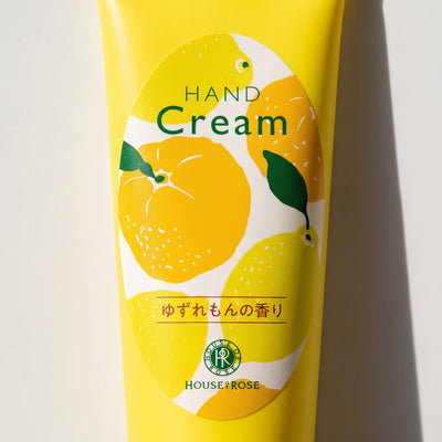 House Of Rose Oh!Baby Yuzu Lemon Hand Cream 45g - close-up of product packaging and label