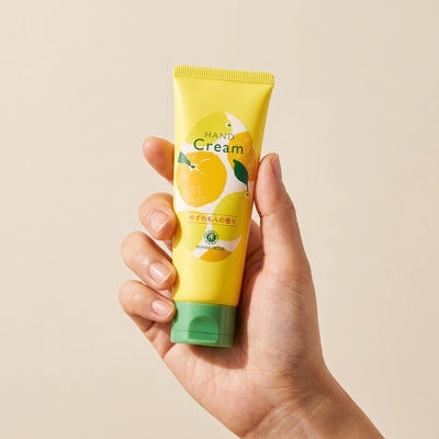House Of Rose Oh!Baby Yuzu Lemon Hand Cream 45g - product held in hand