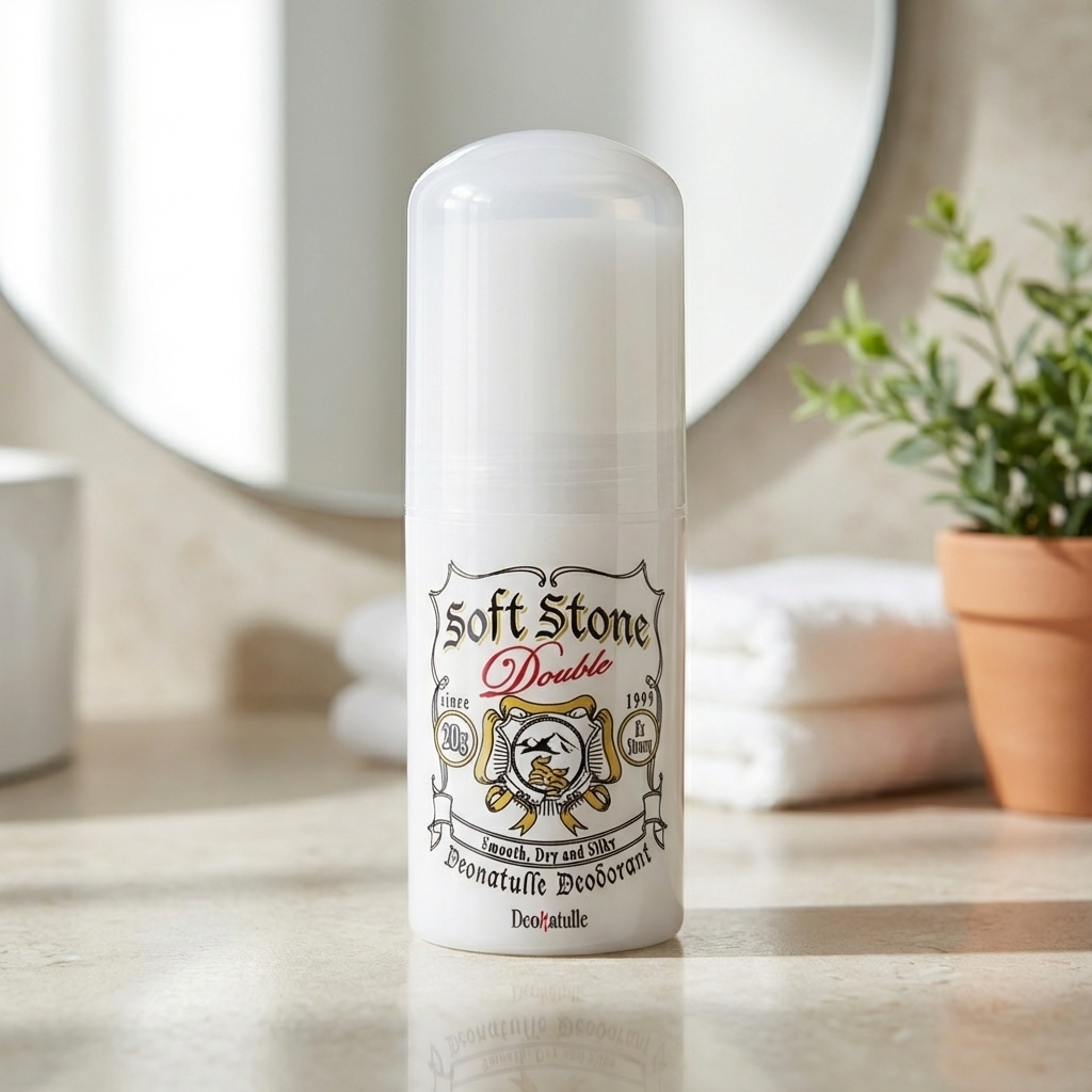 Deonatulle Soft Stone Double Deodorant Antiperspirant Stick 20g