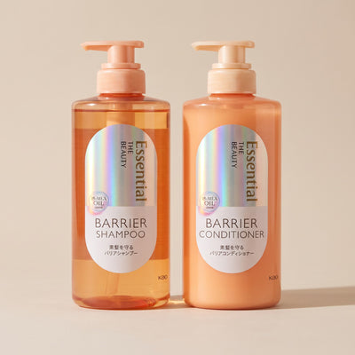 Kao Essential The Beauty Barrier Shampoo & Conditioner Set (450ml Each) — GIFT DEFAULT