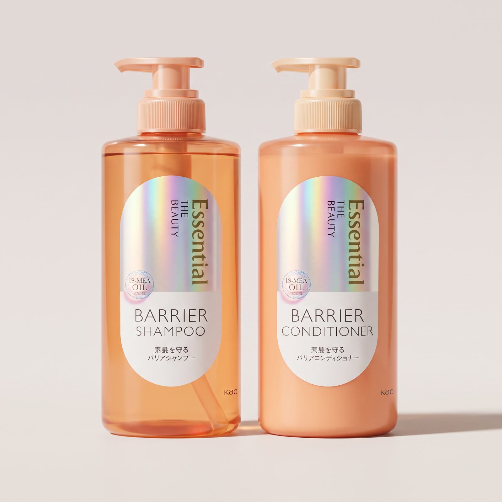 Kao Essential The Beauty Barrier Shampoo & Conditioner Set (450ml Each) — GIFT MACRO
