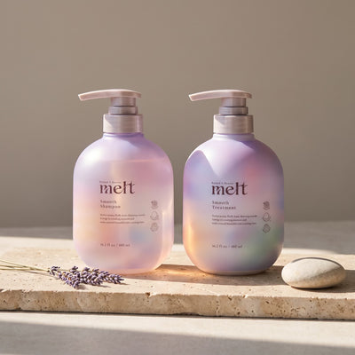 Kao Melt Smooth Shampoo & Treatment Set 480ml Each - styled product image
