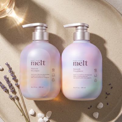 Kao Melt Smooth Shampoo & Treatment Set 480ml Each - top angle