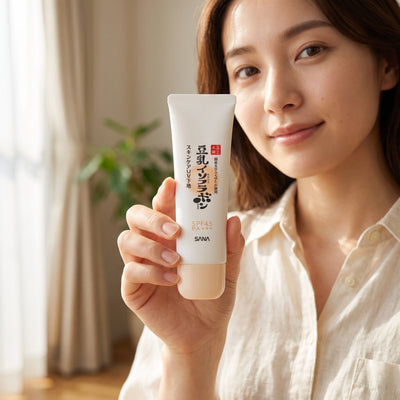 Sana Nameraka Honpo Skincare UV Base NC 50g — on-hand