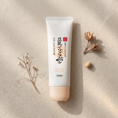 Sana Nameraka Honpo Skincare UV Base NC 50g — top-angle