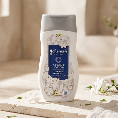 Johnson's Japan Body Care Bright Lotion Jasmine & White Lily 200ml — GIFT - DEFAULT lifestyle view