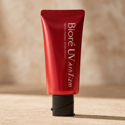 Biore UV Athlizm Skin Protect Essence SPF50+/PA++++ 70g — GIFT - MACRO lifestyle view