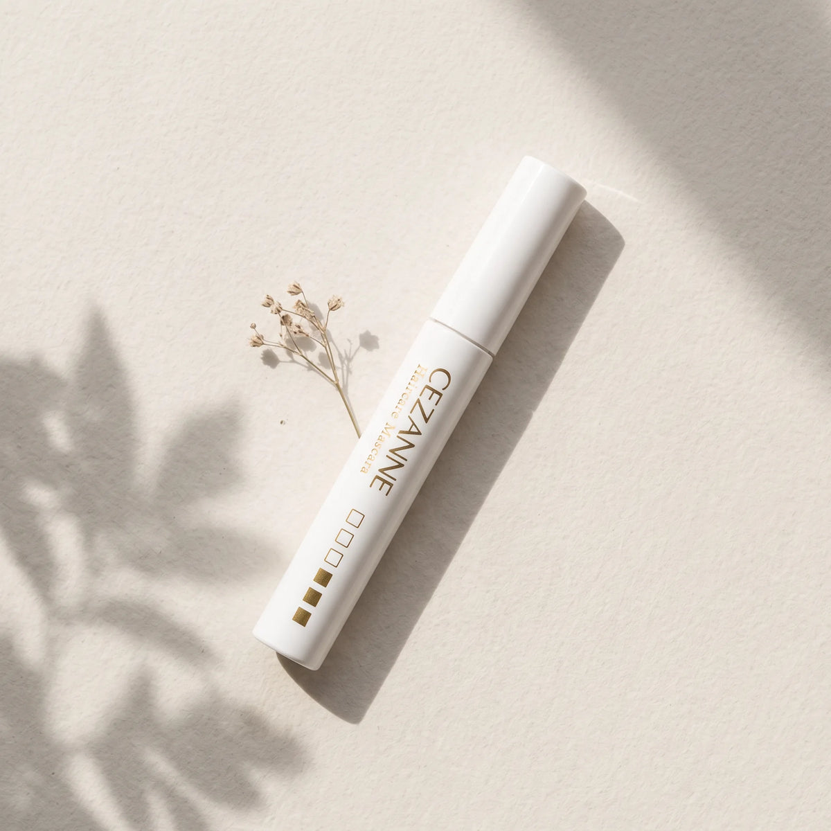 Cezanne Hair Care Mascara 00 Clear 10ml — top angle lifestyle view