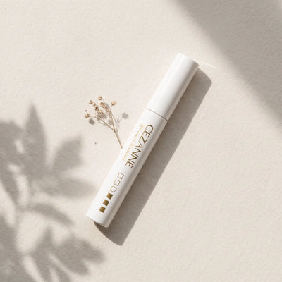 Cezanne Hair Care Mascara 00 Clear 10ml — top angle lifestyle view