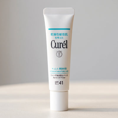 Kao Curél Foundation-Protecting Base SPF41 PA+++ 30g — macro lifestyle view