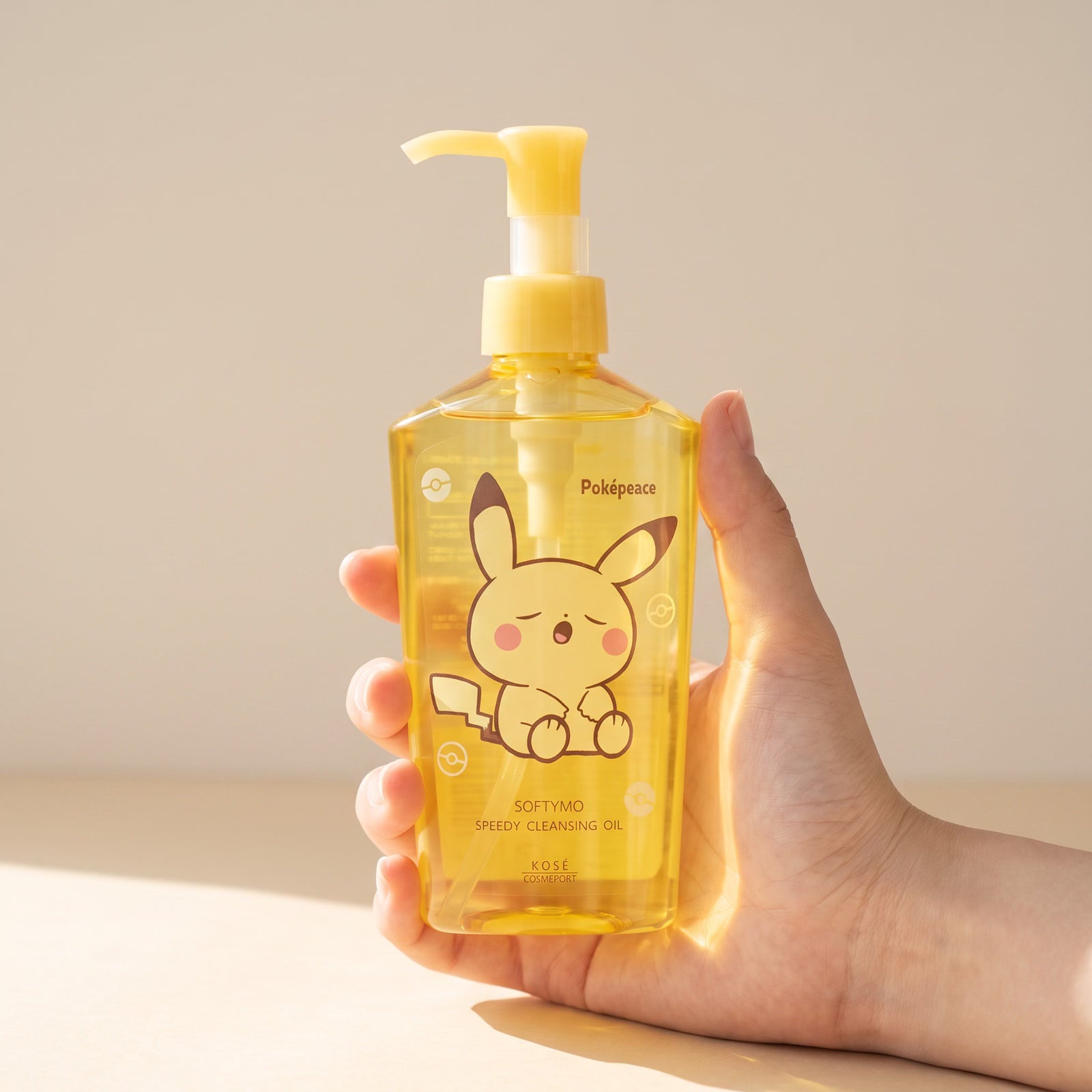 Kose Softymo Speedy Cleansing Oil 230ml (Pokemon Limited Edition) — GIFT ON HAND
