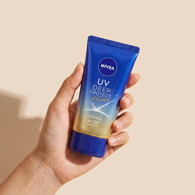 Nivea Japan UV Deep Protect & Care Essence SPF 50+ PA++++ 50g — GIFT ON HAND