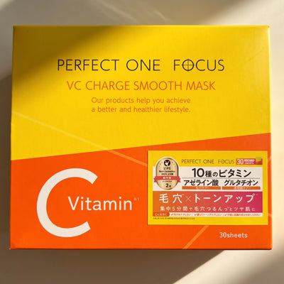 PERFECT ONE FOCUS VC Charge Smooth Mask 30 Sheets - GIFT MACRO - second version