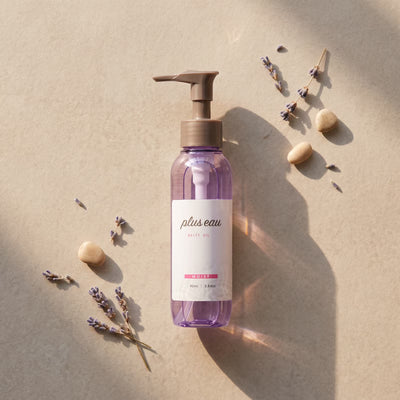 Plus Eau Melty Hair Oil 90ml — GIFT TOP ANGLE