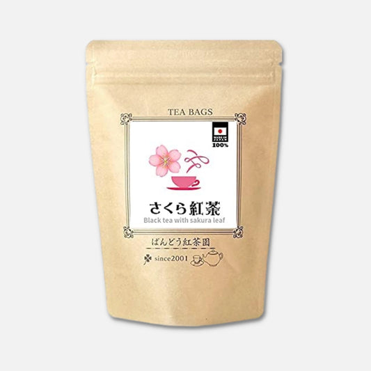 Bando Kocha En Black Tea With Sakura Leaf 2.5g (Pack of 30) - Buy Me Japan
