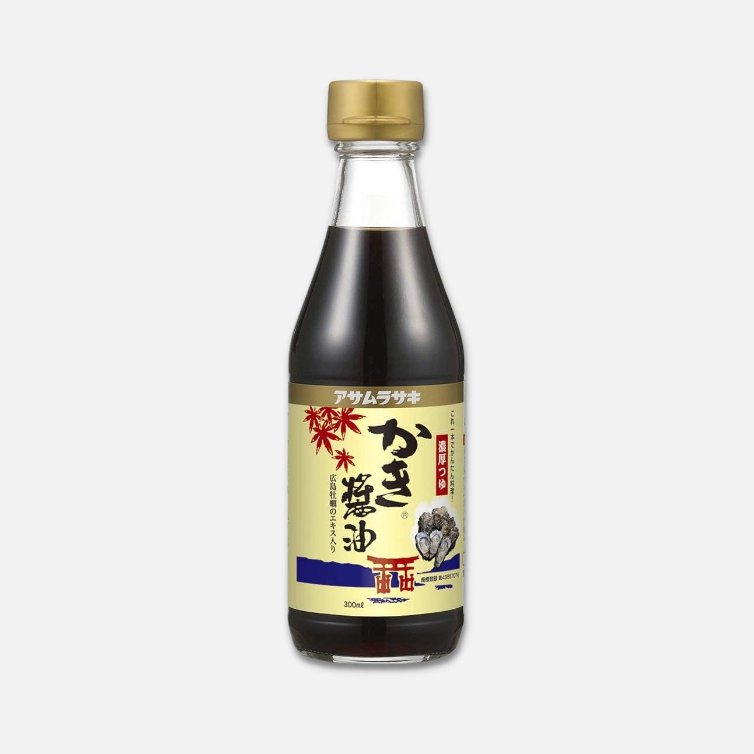 Asamurasaki Shoyu Oyster Soy Sauce Glass Bottle 300ml/600ml - Buy Me Japan