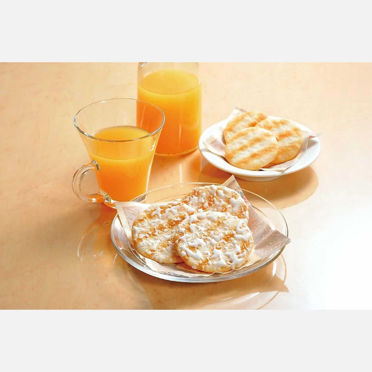 Sanko Seika Milk Cream Coated Rice Crackers 20 Units - Buy Me Japan