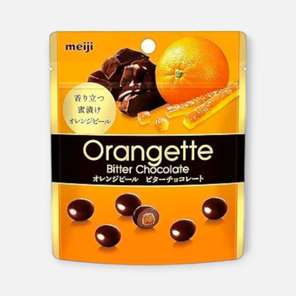 Meiji Orangette Bitter Chocolate 49g