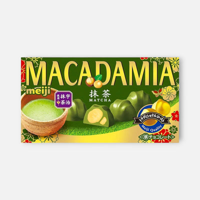 Meiji Macadamia Matcha Chocolate (9 units)