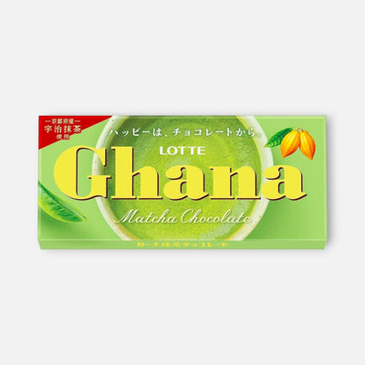 Lotte Ghana Matcha Chocolate 45g