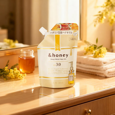 & Honey Deep Moist Hair Oil (Refill) 75ml