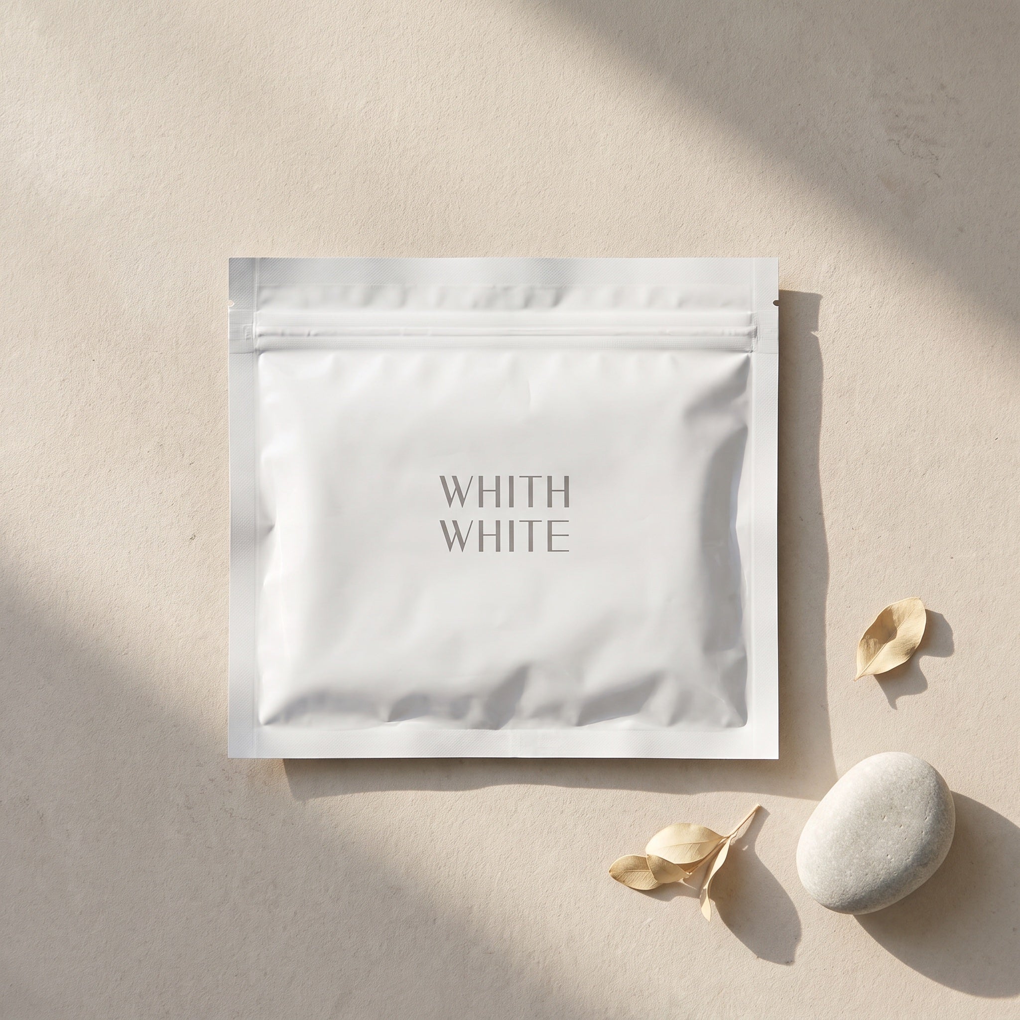 Whith White Skincare Masks 480ml (30 Sheets) — GIFT TOP ANGLE