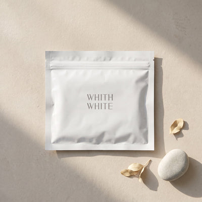 Whith White Skincare Masks 480ml (30 Sheets) — GIFT TOP ANGLE