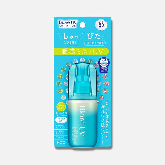Biore UV Aqua Rich Protect Mist SPF 50 PA++++ 60ml - Buy Me Japan