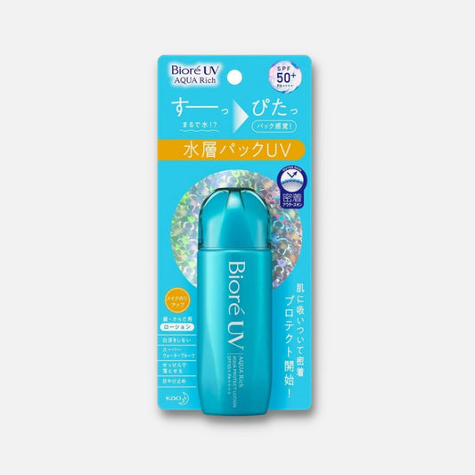 Biore UV Aqua Rich Protect Lotion SPF 50+ PA++++ 70ml - Buy Me Japan
